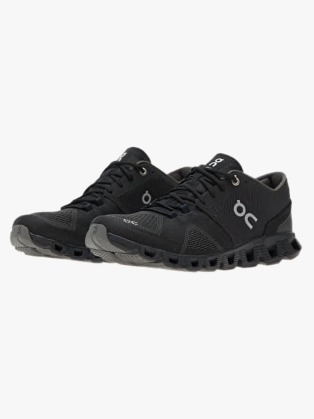 On Running On Cloud X Running Sneaker Black Asphalt Mens Size 9
